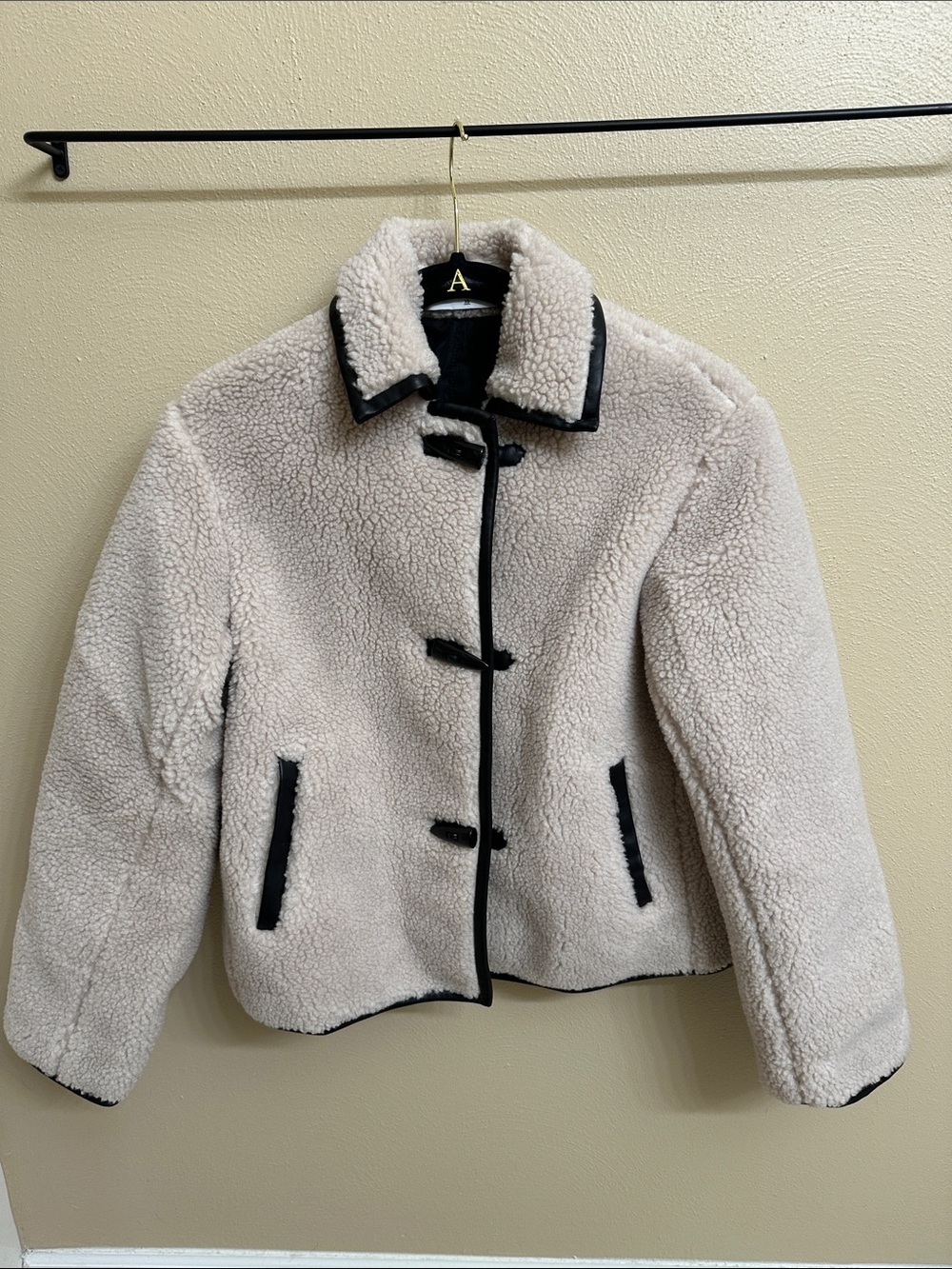 NWOT MM LaFleur Eli Sherpa Jacket XS | toggle buttons